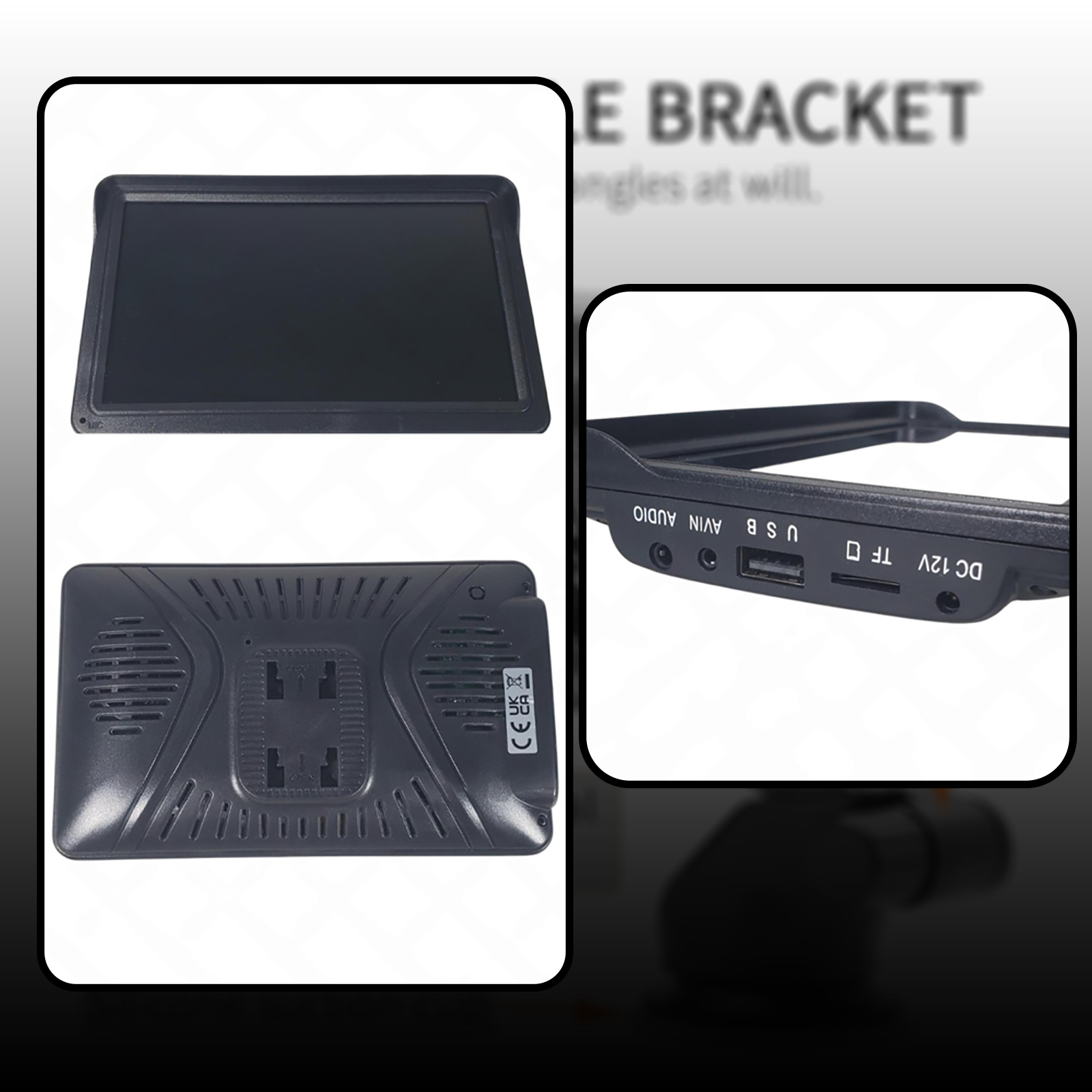 Gambar produk BQCC Head Unit Tape Mobil MP5 Bluetooth CarPlay Android Auto 7 Inch - D207 - 1