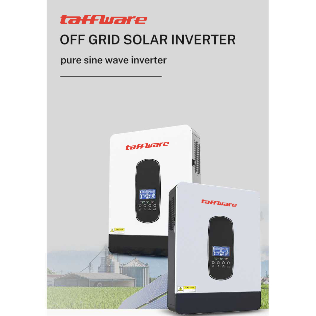 Taffware Inverter Solar Controller Hybrid DC 24V to AC 230V 3000W - SP-3200 Gambar produk Taffware Inverter Solar Controller Hybrid DC 24V to AC 230V 3000W - SP-3200 - 1
