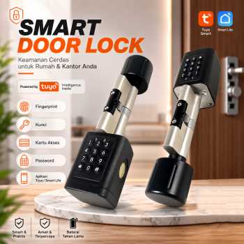 Welock Smart Door Lock Fingerprint Bluetooth Card Alarm Tuya 5in1 - S08FPR