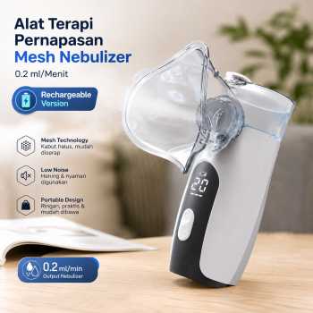 Gambar produk KEKANG Alat Terapi Pernapasan Mesh Nebulizer Portable Inhaler Atomizer Rechargeable - KE-N11