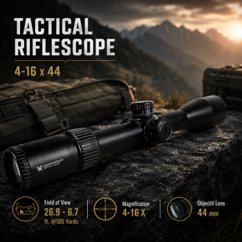 Vortex Diamondback Rifle Tactical Scope Hunting FFP Crossfire - 4-16x44 FFP