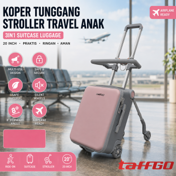 TaffGO Koper Tunggang Stroller Travel Anak Cabin Size Luggage 20 Inch - SE80