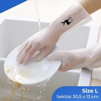YONGHE Sarung Tangan Karet Cuci Piring Cleaning Gloves - ST001