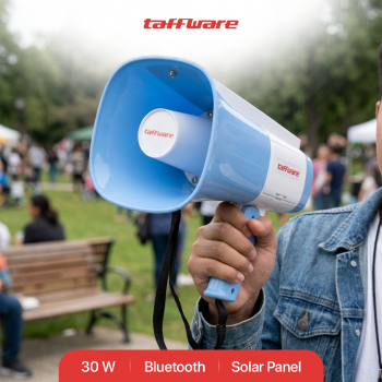 Taffware Speaker Toa Pengeras Suara Megaphone Tenaga Surya TF Card 30W - YW-06LT