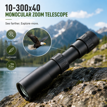 Gambar produk TTVXO Monocular Zoom Telescope 10-300x40 - FBA44