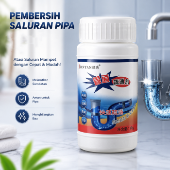 Gambar produk JIANYAN Pembersih Pipa Saluran Tersumbat Toilet Floset Dredging 110g - WT668