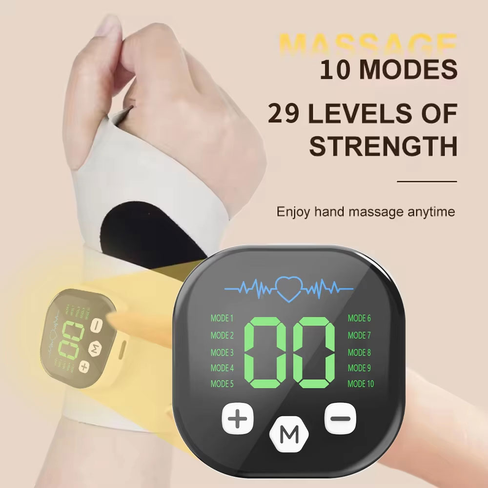 Te EMS Alat Terapi Tangan Elektrik Wrist Massager 29 Level 10 Mode - CH-1010 Gambar produk Te EMS Alat Terapi Tangan Elektrik Wrist Massager 29 Level 10 Mode - CH-1010 - 1