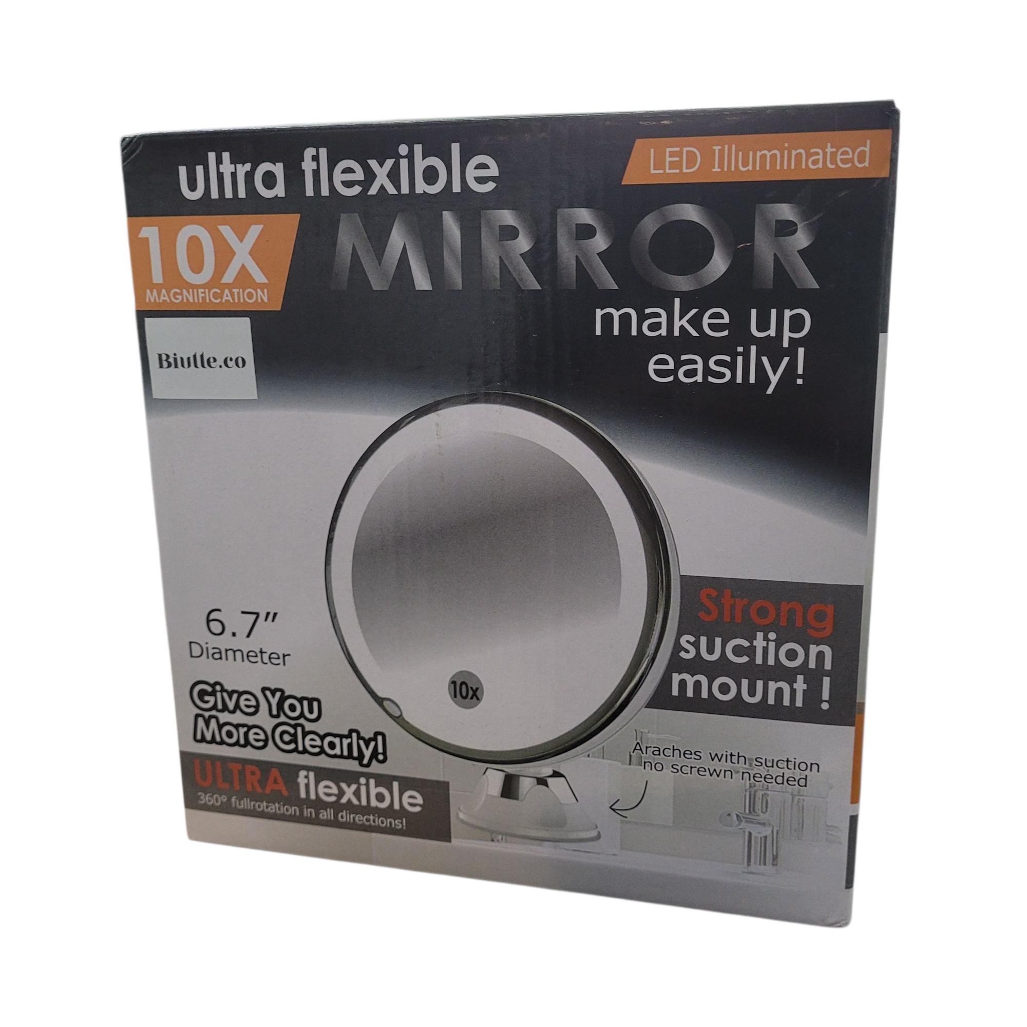 Biutte.co LED Make Up Mirror Cermin Lampu Kaca Pembesar 10X - CY026 Gambar produk Biutte.co LED Make Up Mirror Cermin Lampu Kaca Pembesar 10X - CY026 - Kemasan