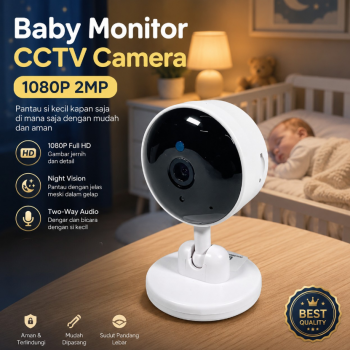 Gambar produk DBIT Baby Monitor CCTV Camera Audio Motion Sensor WiFi 1080P 2MP - SPT-IDC-99