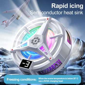 FONKEN Fan Cooler HP Gaming Magnetic Semiconductor Kipas Pendingin 5V - TL07