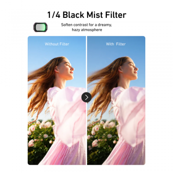 Gambar produk TELESIN Filter Kit DJI Osmo Pocket 3/4 CPL VND Cool Rose Diffusion 1/4 - S5-FLT-62-TDJ - 4