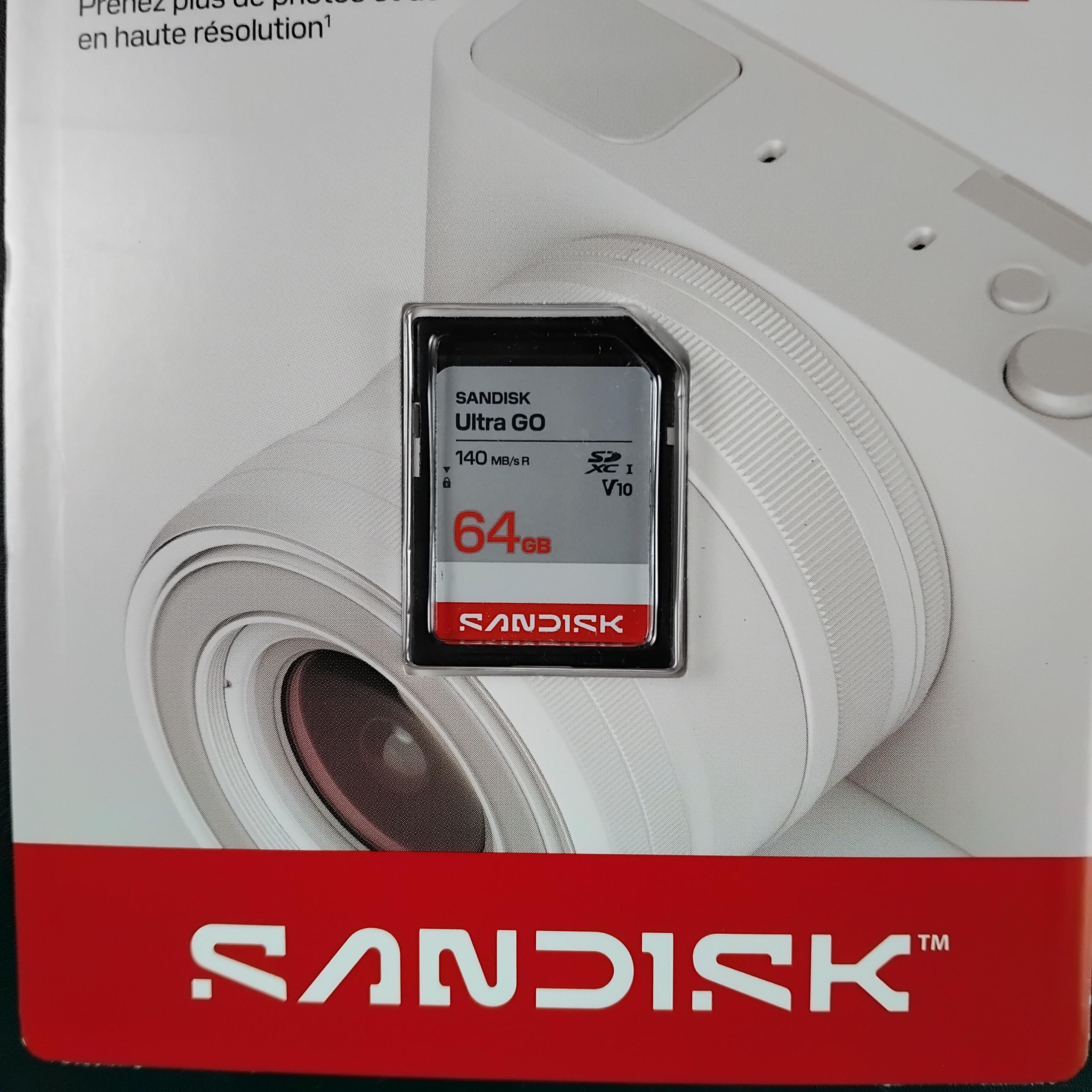 SanDisk Ultra Go SDXC/HC UHS-I Card Class 10 64GB - SDSDUGN Gambar produk SanDisk Ultra Go SDXC/HC UHS-I Card Class 10 64GB - SDSDUGN - 2