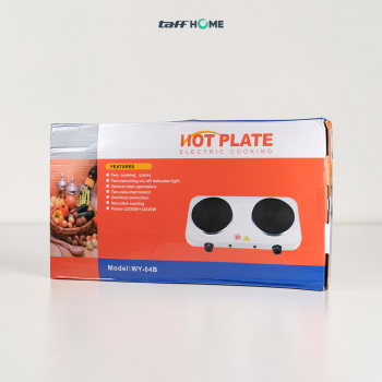 Gambar produk TaffHOME Kompor Listrik 2 Tungku Portable Hot Plate 2000W - H2-2000-04 - Kemasan