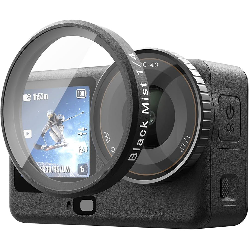 Gambar produk TELESIN Lens Camera Filter Black Mist 1/4 for DJI Osmo Action 6 - S5-FLT-49-TDJ - 6
