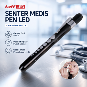 Gambar produk TaffLED Medical Light Pen LED Senter Medis Pemeriksa Mata - Ti4