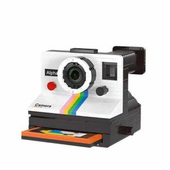 Gambar produk RAZUS Mainan Balok Susun Vintage Retro Camera Polaroid Bricks Blok - XL6601 - 5