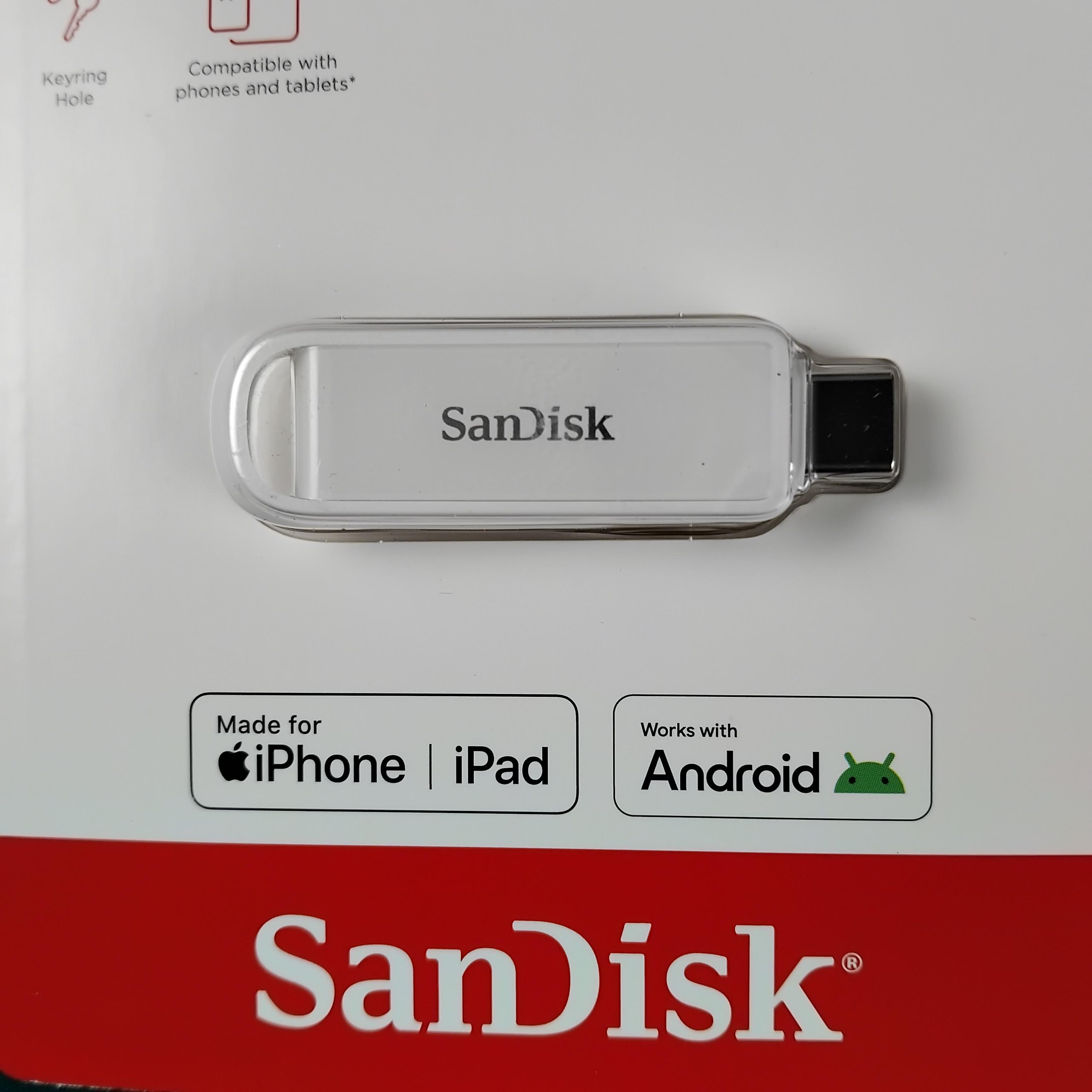 Gambar produk SanDisk Phone Drive USB Type-C 3.2 Gen 1 150MB/s 128GB - SDIXS0N - 1