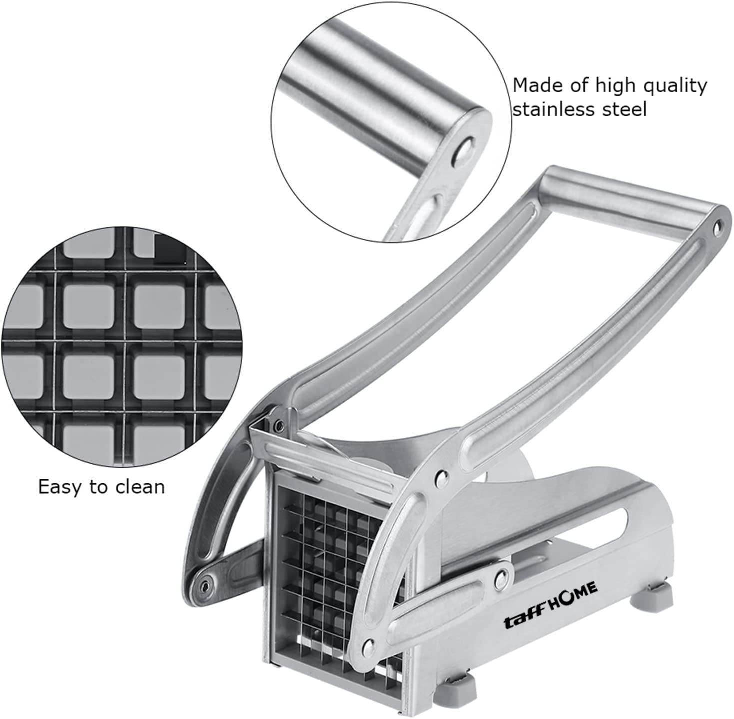 TaffHOME Alat Pemotong Kentang Manual Potato Slicer Easy to Clean - MD-808 Gambar produk TaffHOME Alat Pemotong Kentang Manual Potato Slicer Easy to Clean - MD-808 - 2