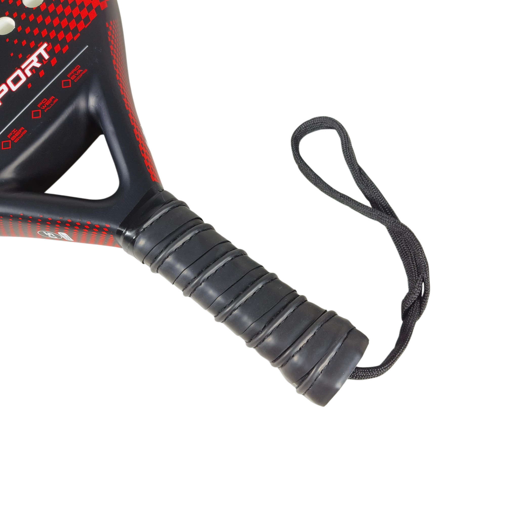 Gambar produk TaffSPORT Raket Padel Teardrop Carbon Fiber 3.8cm Thickness 360g - 4013 - 4