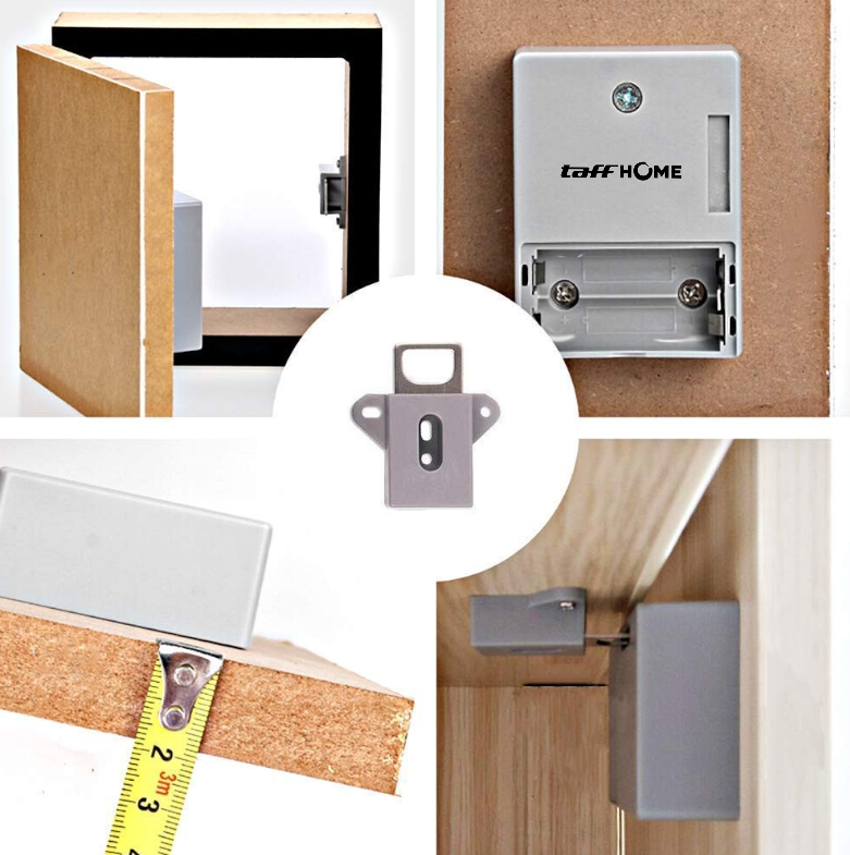 Gambar produk TaffHOME Security Kunci Lemari Sensor RFID Keyless Cabinet Door Lock - SCRFID - 2