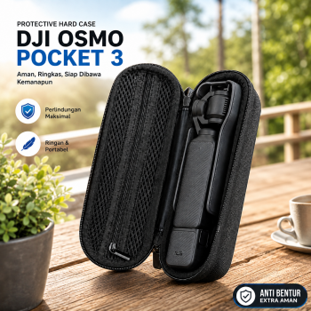Gambar produk TaffGUARD Tas Kamera Protective Hard Case Action Cam DJI OSMO Pocket 3 - Q7SM