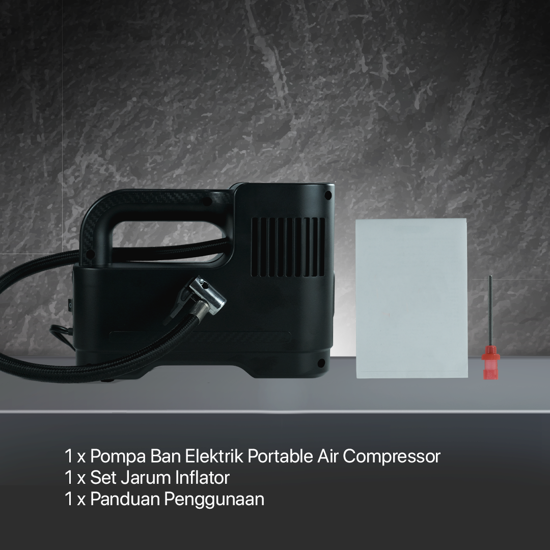SUITU Pompa Sepeda Portable Mini Pump 150 PSI - S15 Gambar produk SUITU Pompa Sepeda Portable Mini Pump 150 PSI - S15 - 8