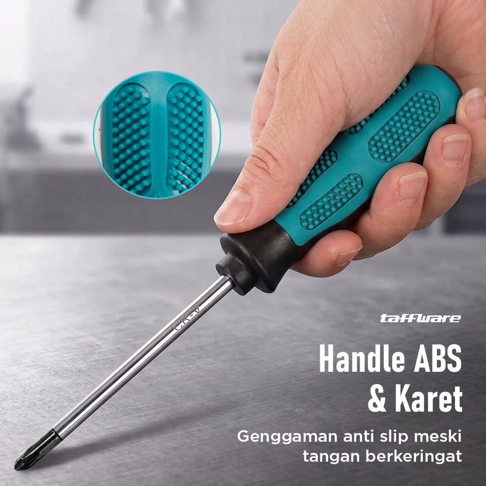 Gambar produk Taffware Obeng Set Reparasi Magnetic Head 9 in 1 - SK803 - 4