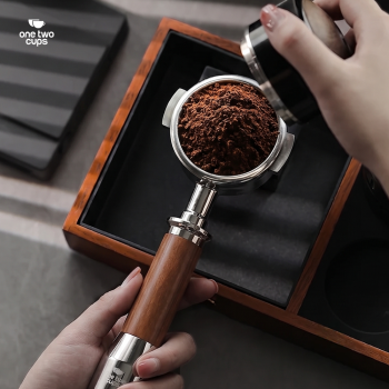 Gambar produk One Two Cups Portafilter Bottomless Naked Detachable Stainless 51mm - NP55 - 5