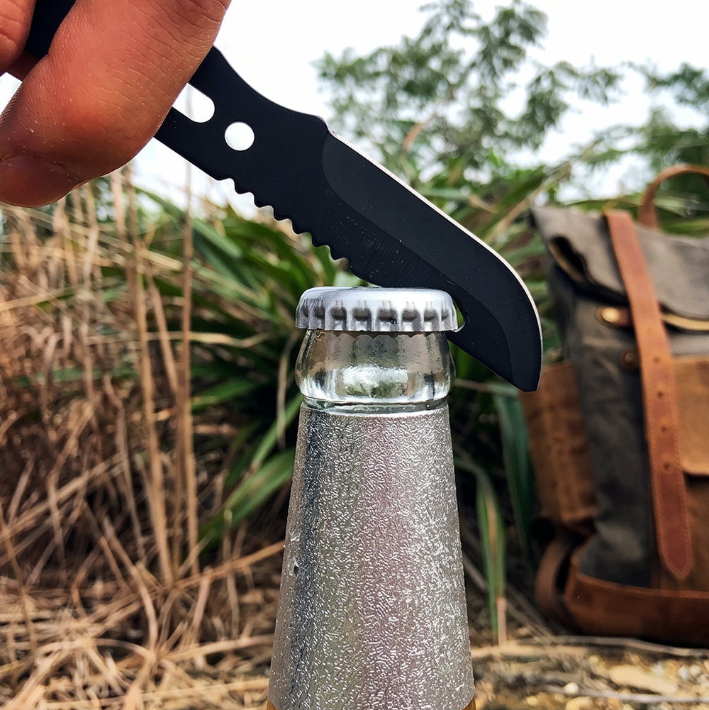 Gambar produk Petrified Fish Sendok Pisau Outdoor Camping EDC Tools - LX709 - 4