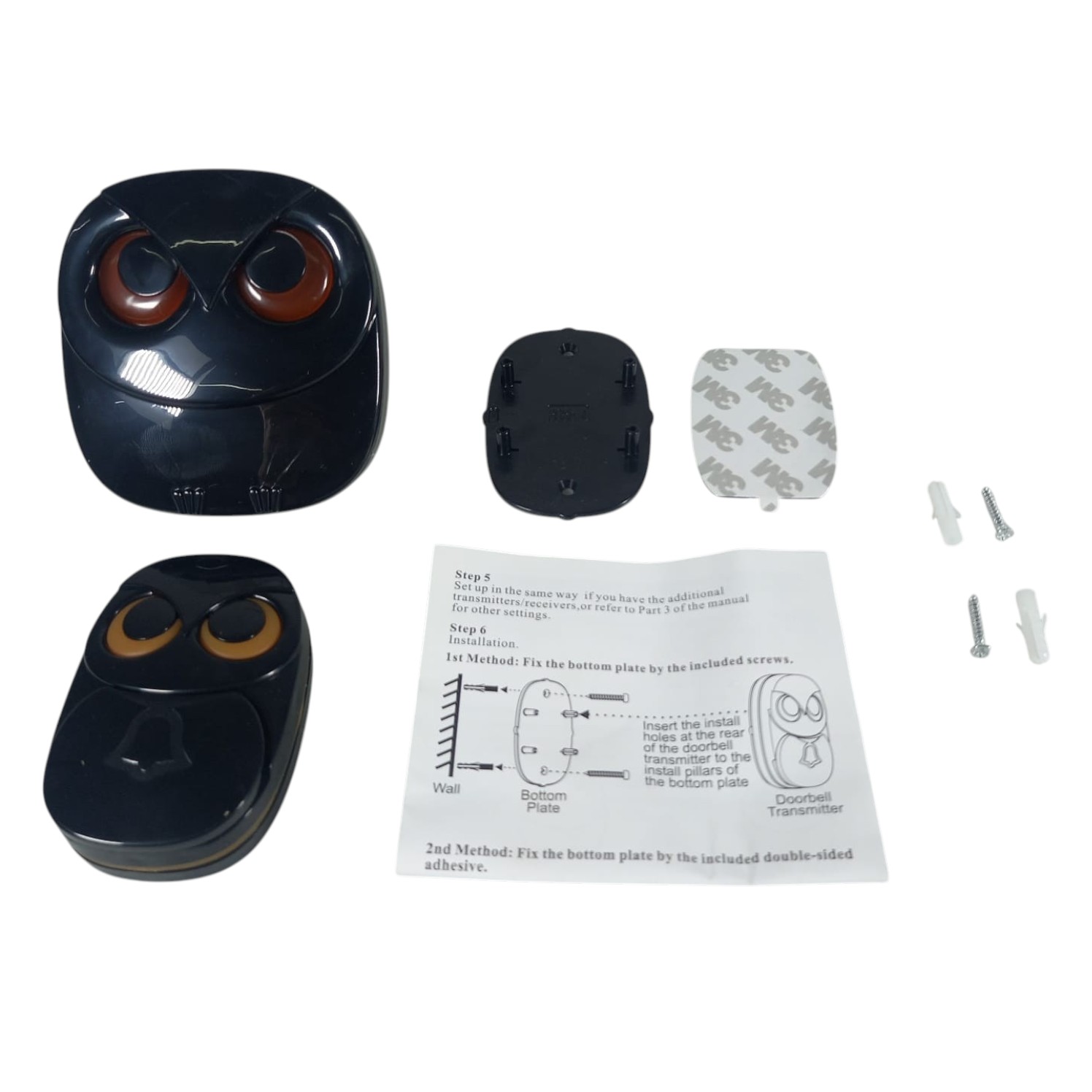 HT Bel Pintu Wireless Doorbell Waterproof 35 Tunes Plug In - HB-808B Gambar produk HT Bel Pintu Wireless Doorbell Waterproof 35 Tunes Plug In - HB-808B - 7