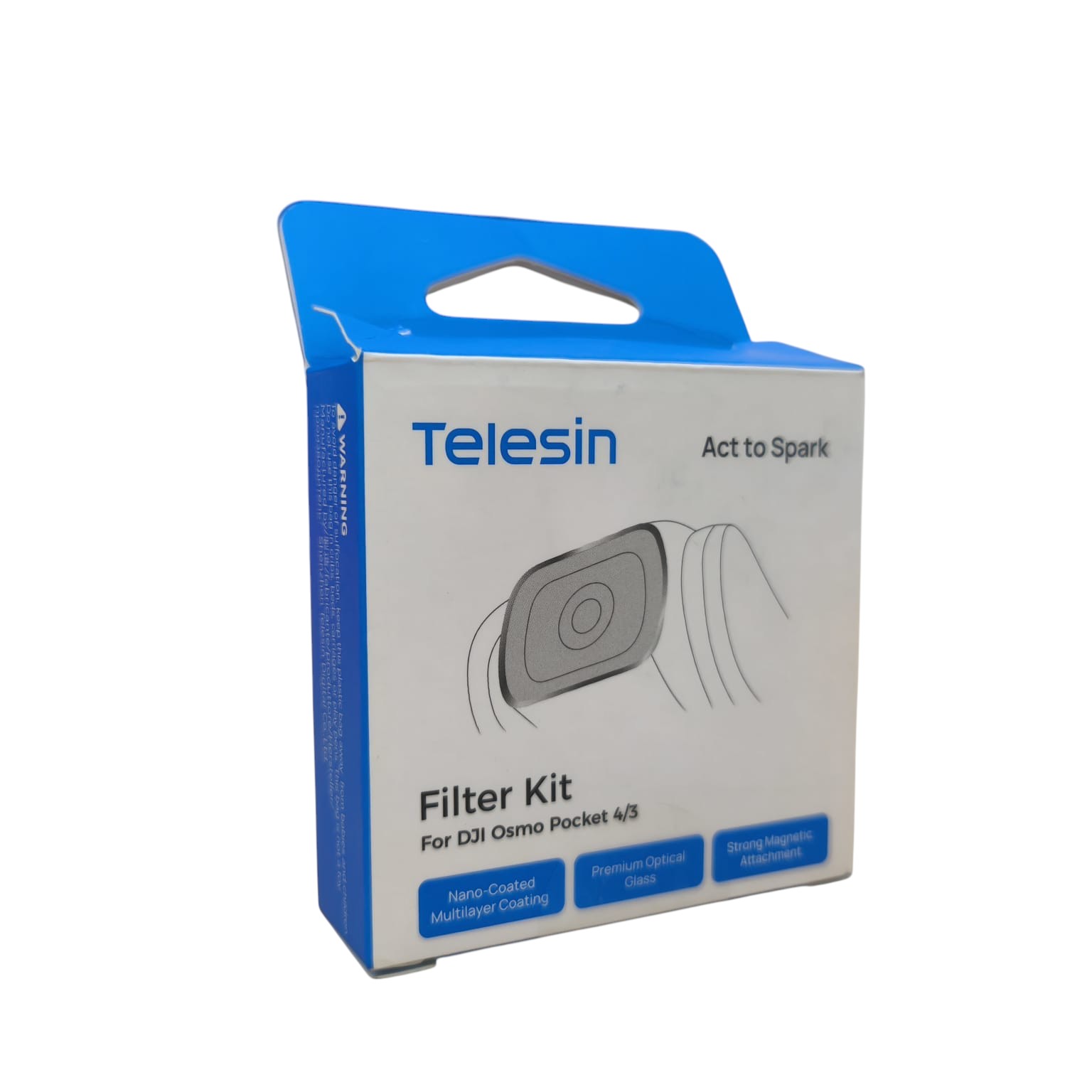 TELESIN Lensa Wide Angle Optical Glass for DJI Osmo Pocket 4/3 - S5-FLT-48-TDJ Gambar produk TELESIN Lensa Wide Angle Optical Glass for DJI Osmo Pocket 4/3 - S5-FLT-48-TDJ - Kemasan