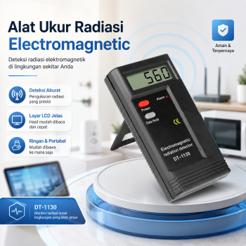 Gambar produk VKTECH Alat Ukur Radiasi Digital Electromagnetic Radiation Detector - DT-1130