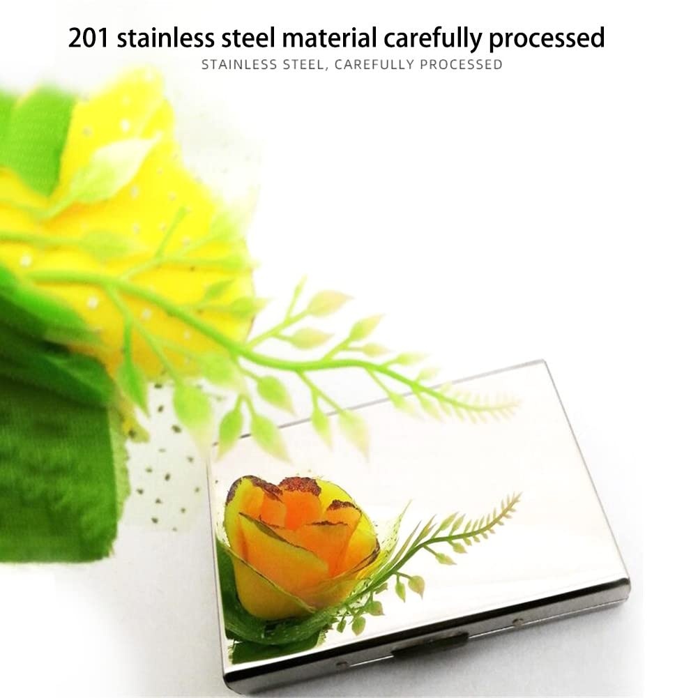 Ophone Kotak Rokok Stainless Steel 201 Cigarette Box Case 16 Slot - JD-SH200 Gambar produk Ophone Kotak Rokok Stainless Steel 201 Cigarette Box Case 16 Slot - JD-SH200 - 4