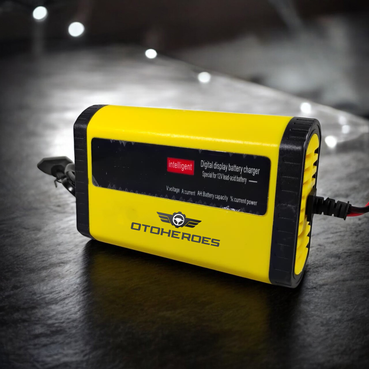 OTOHEROES Charger Aki Mobil Motor Intelligent Battery Charger 12V 2A - C1202-6 Gambar produk OTOHEROES Charger Aki Mobil Motor Intelligent Battery Charger 12V 2A - C1202-6 - 1