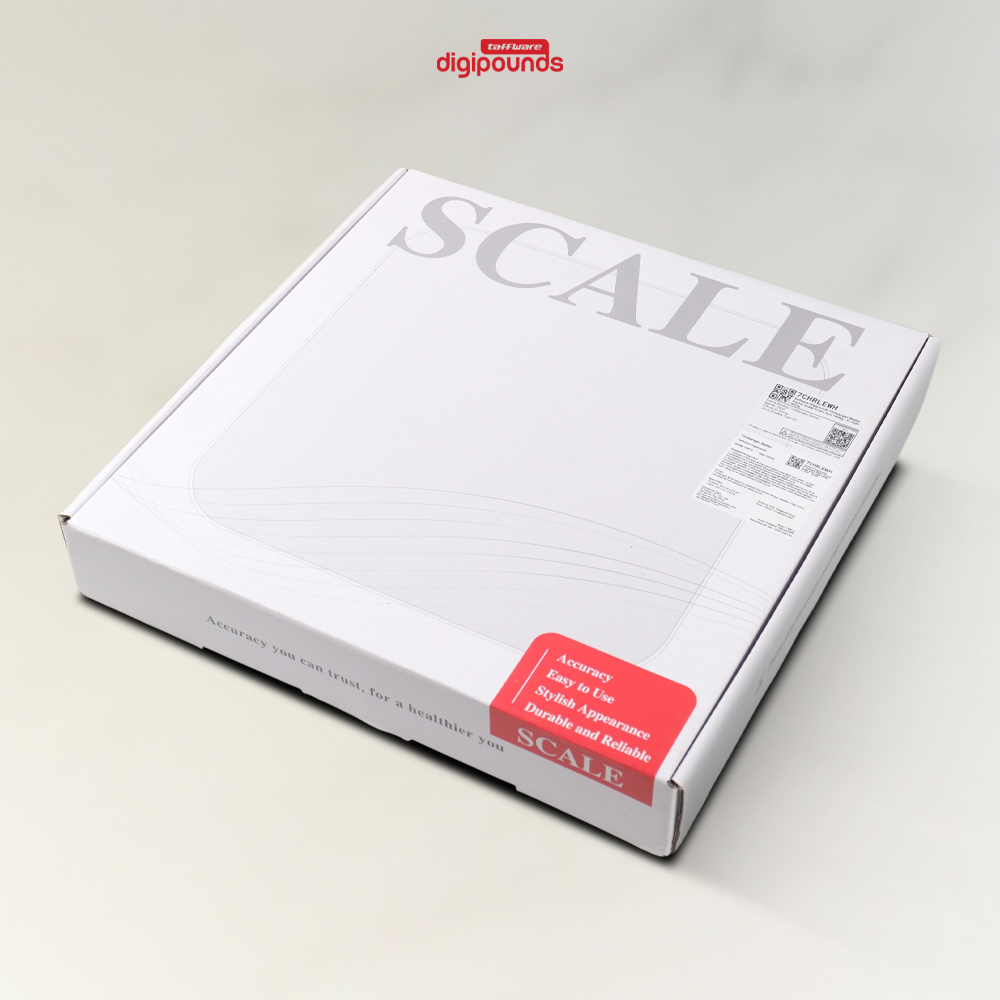 Gambar produk Taffware Digipounds Timbangan Badan Digital Scale Smart App 180kg - FL7081 - Kemasan