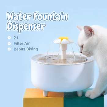 FEIDASH Tempat Minum Anjing Kucing Fountain Dispenser 2L - G3370