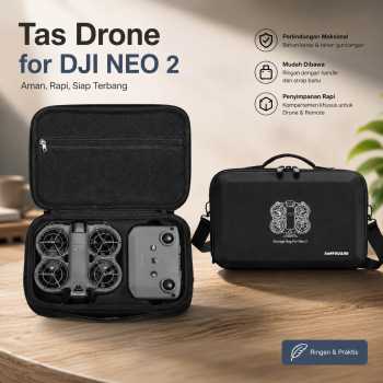 TaffGUARD Tas Drone Hard Shell Protective Storage Bag for DJI NEO 2 - Z50