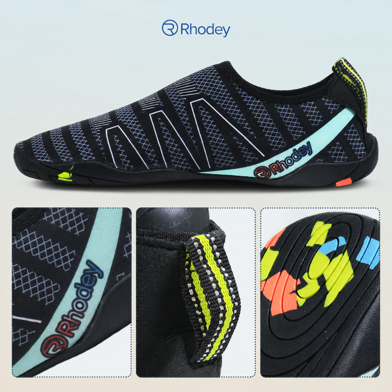 Gambar produk Rhodey STOUREG Sepatu Pantai Olahraga Air Water Sports Barefoot Shoes 43 - 6688 - 1