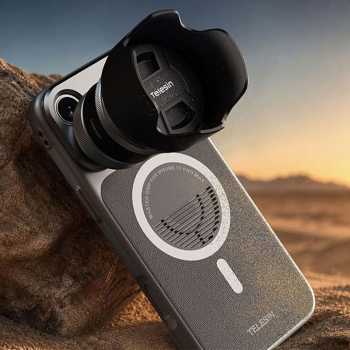 Gambar produk TELESIN Lensa Telephoto for Iphone 17 Pro ED Glass 2X 200mm - P5-FLT-014-TIP