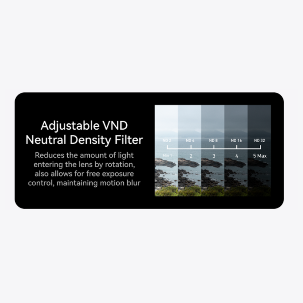 Gambar produk TELESIN Lens Camera Filter VND ND2 ND32 Magnetic iPhone 17 Series 67mm - P5-FLT-011 - 3