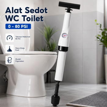 AGGPO Alat Pompa Sedot WC Toilet Plunger High Pressure - A072