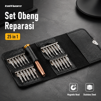 Taffware Obeng Set Reparasi 25in1 Torx Smartphone Stainless Steel - MA313Z