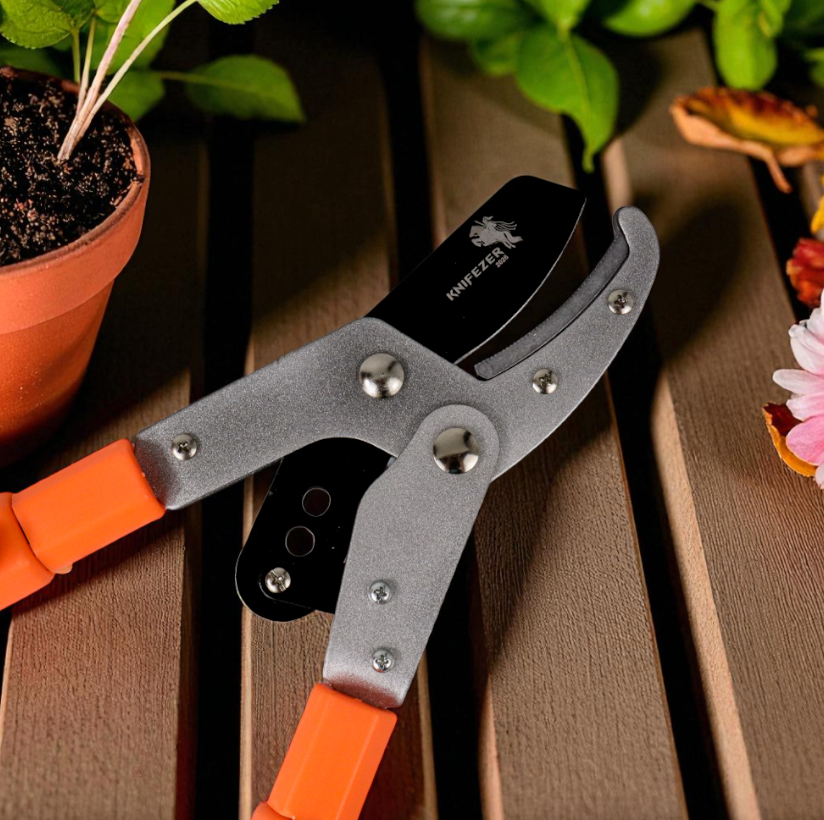 Gambar produk KNIFEZER Gunting Ranting Telescopic Garden Pruning Shear Scissors - 2026 - 2