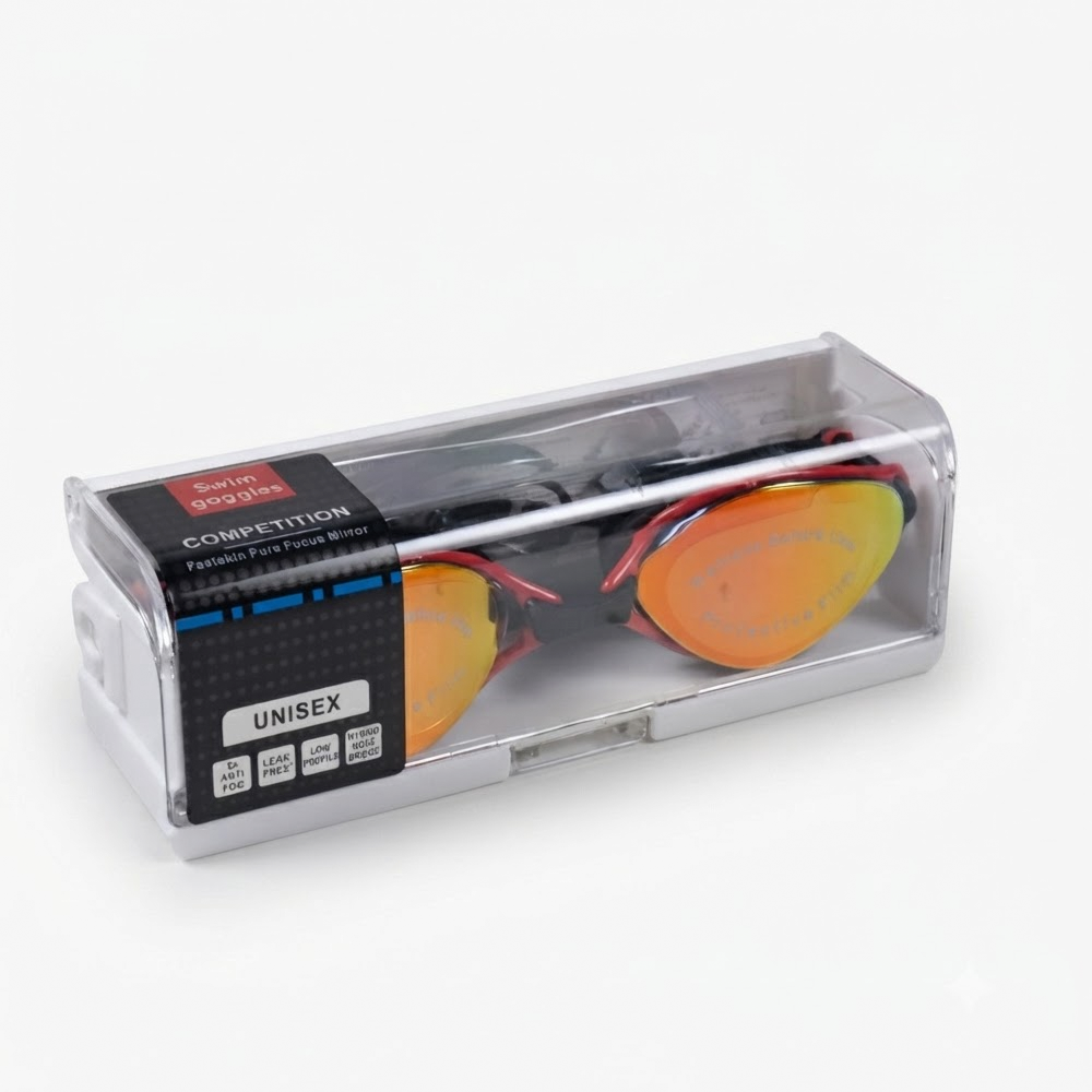 TaffSPORT Kacamata Renang Dewasa Anti Fog UV Protection - GOG-3550 Gambar produk TaffSPORT Kacamata Renang Dewasa Anti Fog UV Protection - GOG-3550 - Kemasan