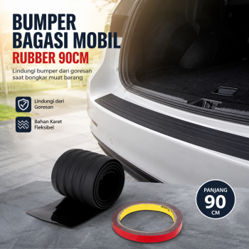 EAFC Bumper Bagasi Belakang Mobil Universal Car Trunk Rubber - KA001TR