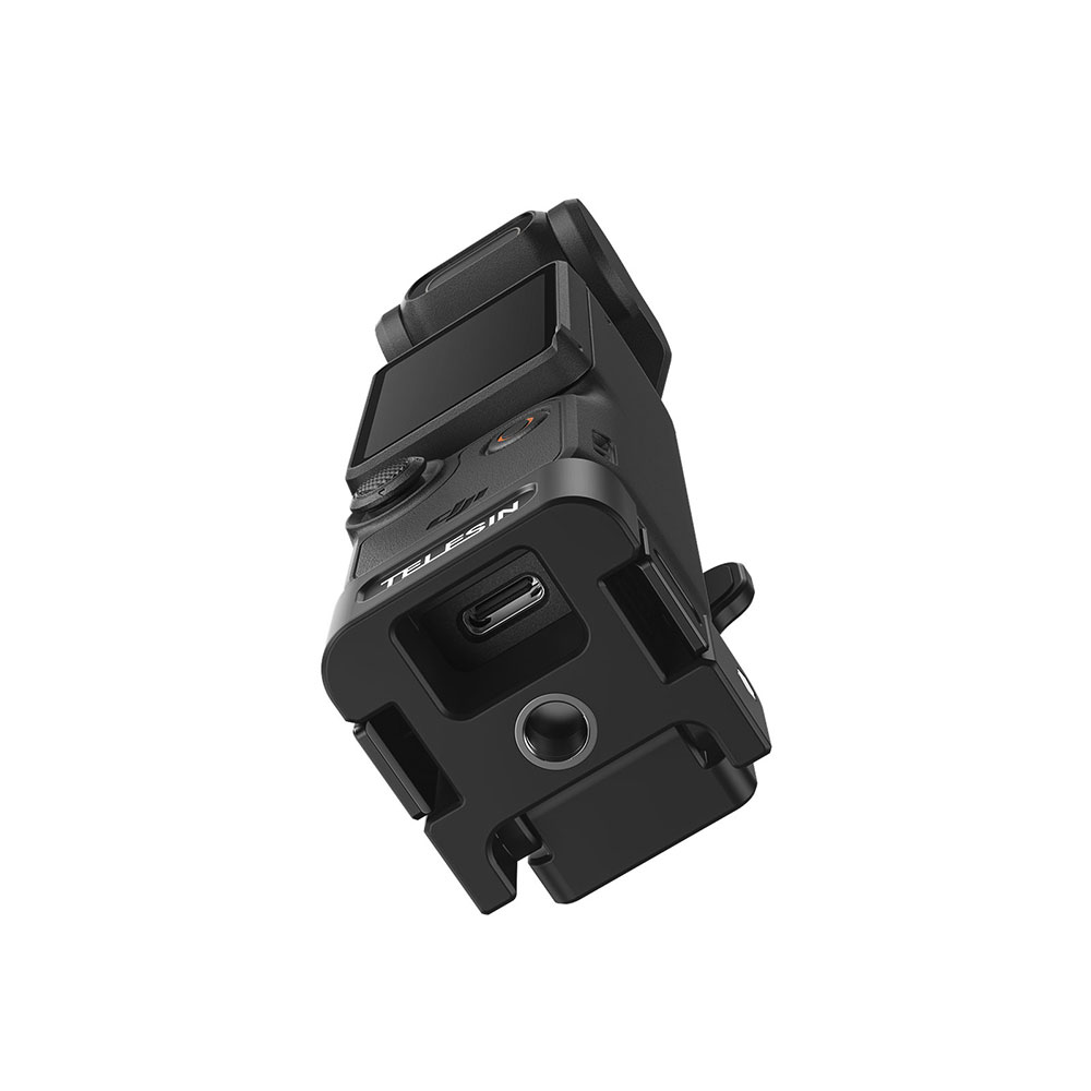 Gambar produk TELESIN Adapter Kamera Aksi Magnetic Quick Release DJI Pocket 3/4/4P - S7-JBK-36-TDJ - 4