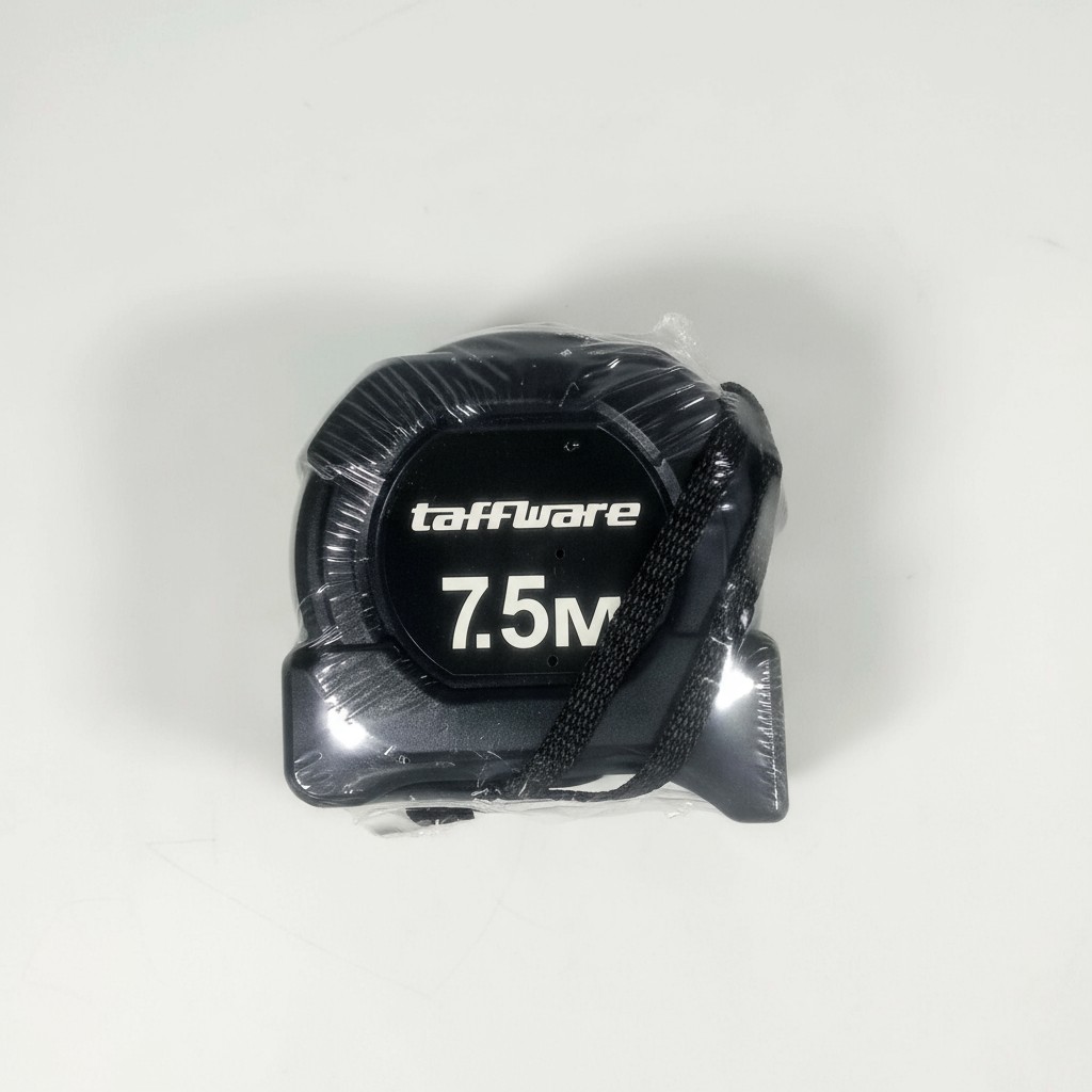 Taffware Meteran Roll Tukang Bangunan Measuring Tape Auto Lock 7.5M - XBE5M Gambar produk Taffware Meteran Roll Tukang Bangunan Measuring Tape Auto Lock 7.5M - XBE5M - Kemasan