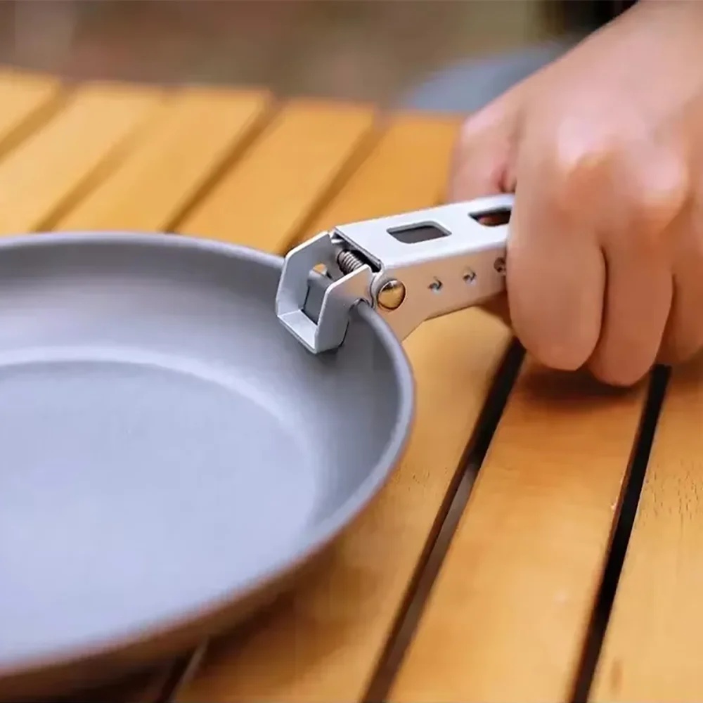 Tehaux Penjepit Panci Camping Pot Gripper Aluminium Alloy Clip - HW041 Gambar produk Tehaux Penjepit Panci Camping Pot Gripper Aluminium Alloy Clip - HW041 - 4