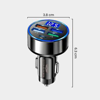 Gambar produk OTOHEROES Car Charger Mobil Fast Charging PD QC 3.0 USB Type C A 24W - C9 - 8