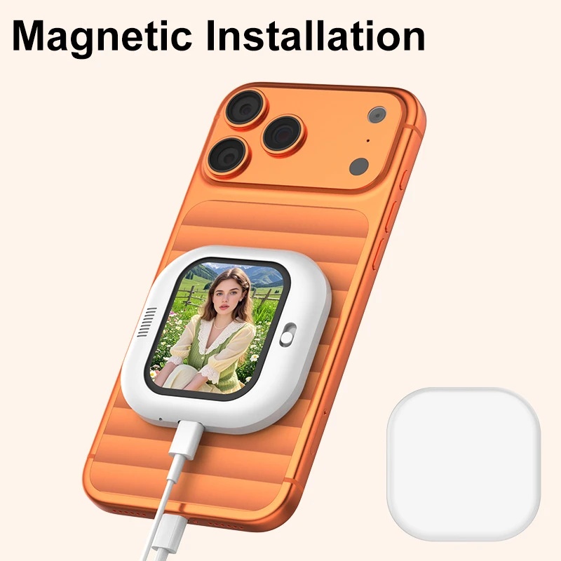 Gambar produk HOMEFI Layar Selfie Screen Monitor Magnetic 2.01 Inch Remote Bluetooth - X3 - 1